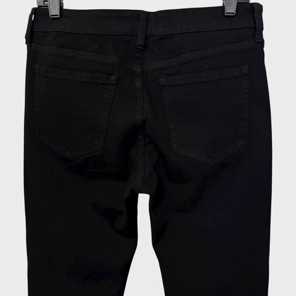 Quince Bella Stretch Straight Denim Jeans Black Women's 30 Organic Cotton New - Picture 6 of 14